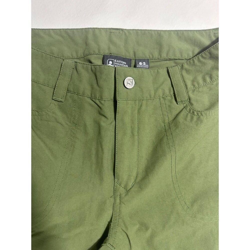 Eastern Mountain Sports Pants women's Skinny Legs Green Stretch Nylon Size 6s - Picture 2 of 6